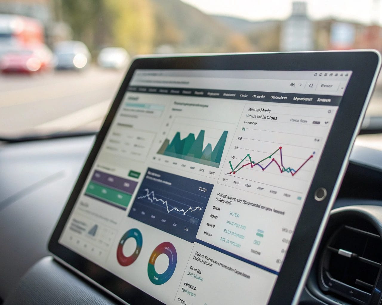 Leveraging SimplifyAnalytics Platform and Predictive Analytics Tools to Improve Customer Engagement and Retention in 2025 1 A digital dashboard with interactive charts and graphs showcasing customer insights analysis. The modern interface is characterized by vivid colors and sleek design elements, emphasizing clarity in data presentation.