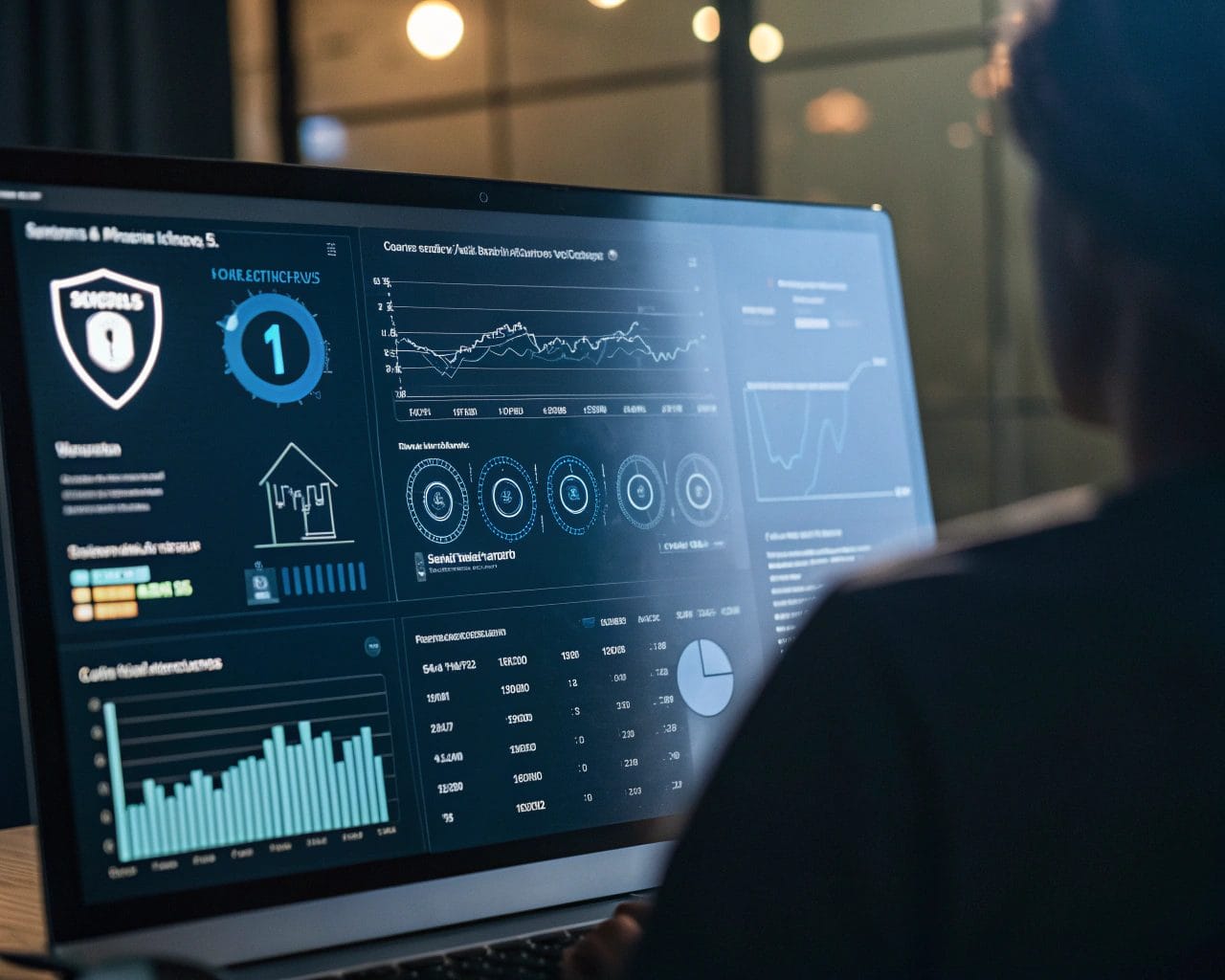 Exploring Privacy-First Analytics Tools for Secure and Ethical Data Insights in 2026 1 A digital privacy-focused analytics interface with anonymized data and secure tracking symbols, elegantly presented in an atmospheric, modern design.